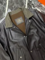 Кожаный бомбер LORO PIANA — изображение 3