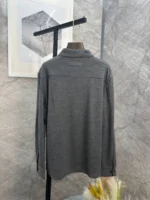 Мужская рубашка Zegna серого цвета, артикул 345501 — фото 2
