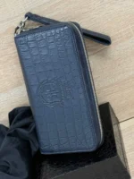 Мужское портмоне Billionaire тёмно-синего цвета, артикул 345572 — фото 2