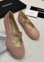 Женские балетки Chanel розового цвета, артикул 345612 — фото 2