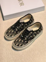 Женские кеды Dior чёрного цвета, артикул 345618