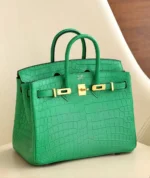 Женская сумка Hermes зелёного цвета, артикул 345639 — фото 3