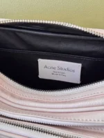 Женская сумка Acne Studios розового цвета, артикул 345641 — фото 5