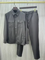 Мужской костюм Kiton коричневого цвета, артикул 345649