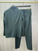 Мужской костюм Zegna зелёного цвета, артикул 345657 — фото 3