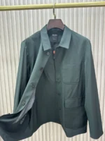 Мужской костюм Zegna зелёного цвета, артикул 345657 — фото 4