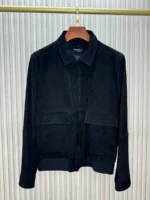 Мужская куртка Kiton чёрного цвета, артикул 345660