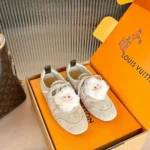 Женские кеды Louis Vuitton розового цвета, артикул 345824 — фото 2