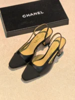Женские туфли Chanel чёрного цвета, артикул 345834