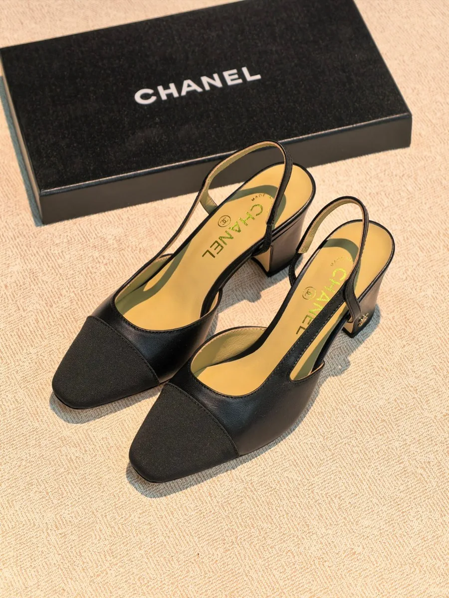 345834_1 Женские туфли Chanel чёрного цвета, артикул 345834
