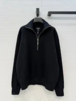 Женский свитер Chanel чёрного цвета, артикул 345859