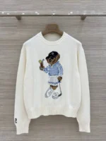 Женский свитер Ralph Lauren белого цвета, артикул 345864