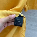 Женская футболка Loro Piana жёлтого цвета, артикул 345867 — фото 9