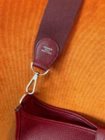 Женская сумка Hermes бордового цвета, артикул 345894 — фото 4