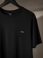 Мужская футболка Prada чёрного цвета, артикул 345944 — фото 3