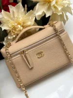 Женская сумка Chanel бежевого цвета, артикул 346052 — фото 3