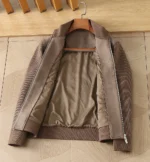Мужская куртка Zegna коричневого цвета, артикул 346089 — фото 4
