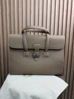 Портфель HERMES из натуральной кожи