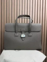 Портфель HERMES из натуральной кожи