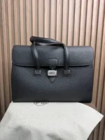 Портфель HERMES из натуральной кожи
