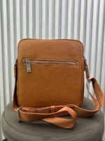 Сумка мессенджер HERMES из натуральной кожи — изображение 2