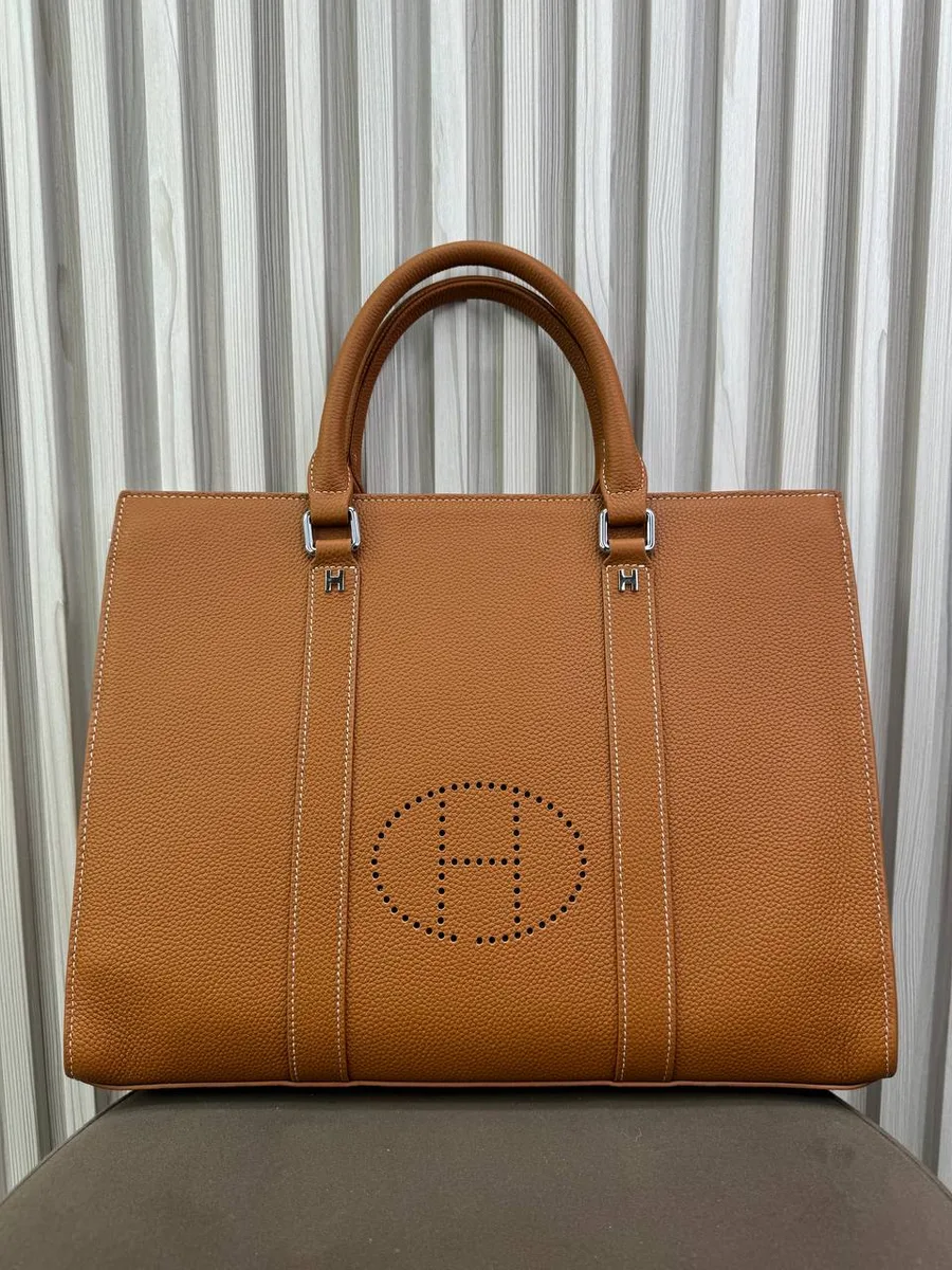 346142_1 Портфель HERMES из натуральной кожи — изображение 1