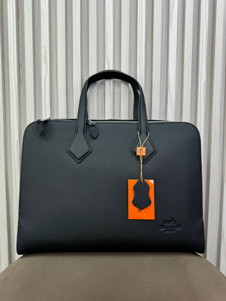 346145_1 Портфель HERMES из натуральной кожи — изображение 1