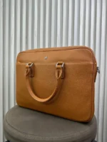 Портфель HERMES из натуральной кожи — изображение 3