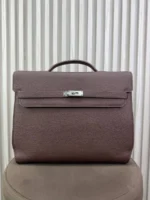 Портфель HERMES из натуральной кожи