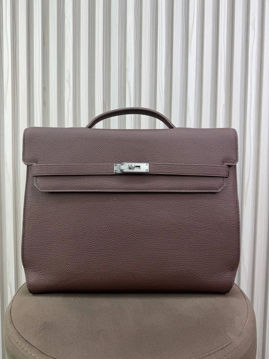 346149_1 Портфель HERMES из натуральной кожи — изображение 1