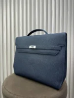 Портфель HERMES из натуральной кожи — изображение 3