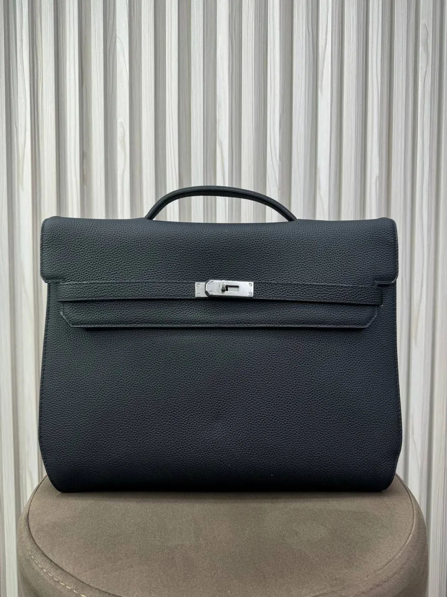 346152_1 Портфель HERMES из натуральной кожи — изображение 1