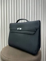 Портфель HERMES из натуральной кожи — изображение 4