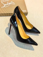 Женские туфли Christian Louboutin чёрного цвета, артикул 346173 — фото 3