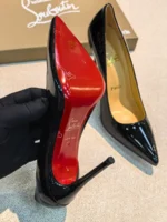 Женские туфли Christian Louboutin чёрного цвета, артикул 346173 — фото 5