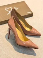 Женские туфли Christian Louboutin розового цвета, артикул 346174 — фото 2