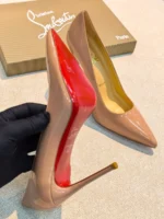 Женские туфли Christian Louboutin розового цвета, артикул 346174 — фото 5