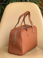 Женская сумка Hermes коричневого цвета, артикул 346188 — фото 3