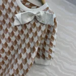 Женская футболка Dior коричневого цвета, артикул 346205 — фото 5