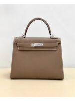 Женская сумка Hermes коричневого цвета, артикул 345185