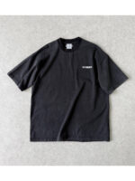 Мужская футболка Vetements чёрного цвета, артикул 345692