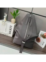 Мужской рюкзак Loewe серого цвета, артикул 346473