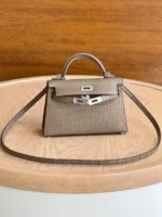 Женская сумка Hermes коричневого цвета, артикул 346246 — фото 2