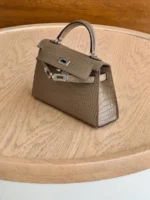 Женская сумка Hermes коричневого цвета, артикул 346246 — фото 4