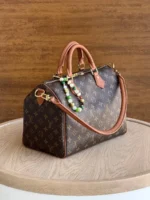 Женская сумка Saint Laurent коричневого цвета, артикул 346253 — фото 3