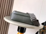 Мужская сумка мессенджер Loewe цвета хаки, артикул 346345 — фото 4