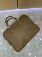 Мужской портфель Hermes коричневого цвета, артикул 346351 — фото 4