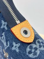 Мужской клатч Louis Vuitton тёмно-синего цвета, артикул 346354 — фото 7