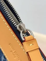 Мужской клатч Louis Vuitton тёмно-синего цвета, артикул 346354 — фото 8