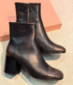 Женские ботильоны Miu Miu коричневого цвета, артикул 346377 — фото 2